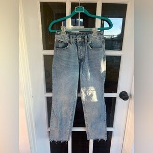 Brandy Melville John Galt Denim Jeans Small Mid-Rise 100% Cotton